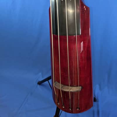 NS Design WAV4c Electric Upright Bass  Transparent Red image 6