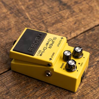 Boss SD-1 Super OverDrive (Silver Label) 1997 - Present - Yellow image 3
