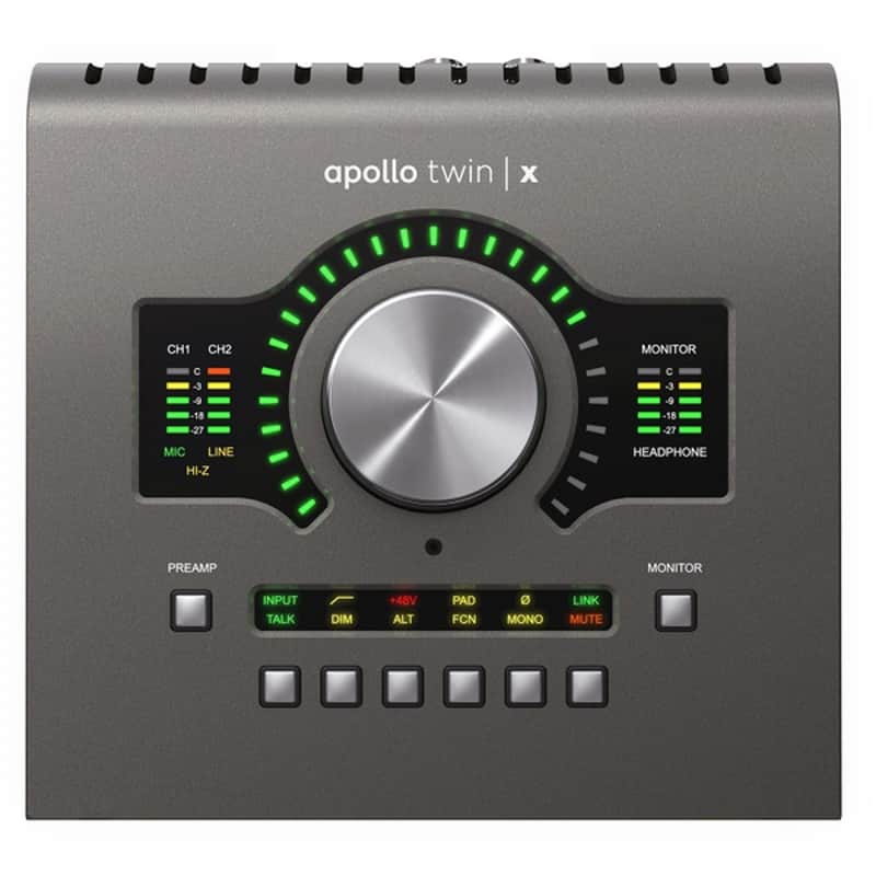 Universal Audio APLTWXDU-HE Apollo Twin X Duo Recording Interface. Heritage Edition (USB) 11/1-12/31/23 Buy an eligible Apollo desktop interface and get up to $1842 in free UAD plug-ins image 1