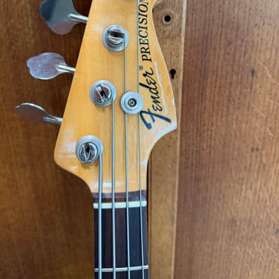 1975 Fender Precision Bass- Sunburst Plays and sounds great! image 18