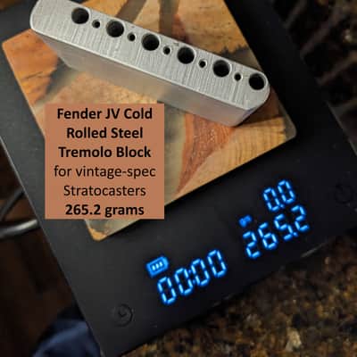 Fender Vintage Stratocaster Steel Tremolo Block - Japan MIJ 1980's image 12
