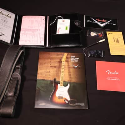 MINT Fender Custom Shop 66 Stratocaster Lush Closet Classic Aged Lake Placid Blue 975 image 14