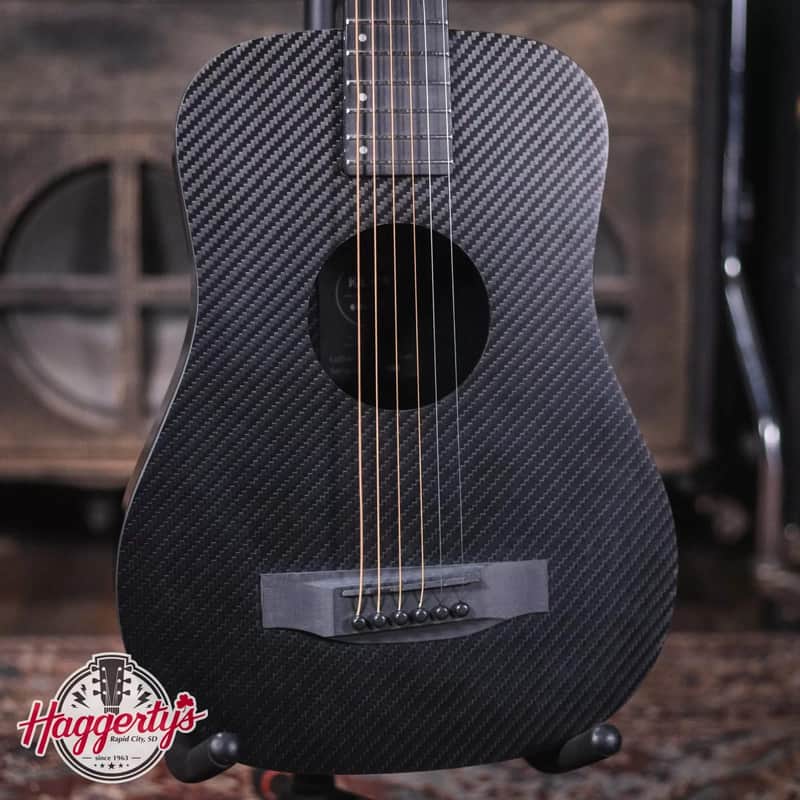 KLOS Acoustic Travel Guitar with Gig Bag image 1