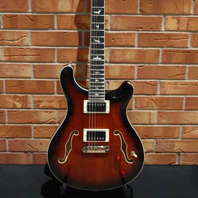 PRS SE Hollowbody II-Black Gold Sunburst image 3
