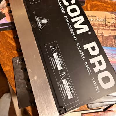 Behringer Autocom Pro MDX1400 Compressor / Limiter 2000s - Black / Silver image 1