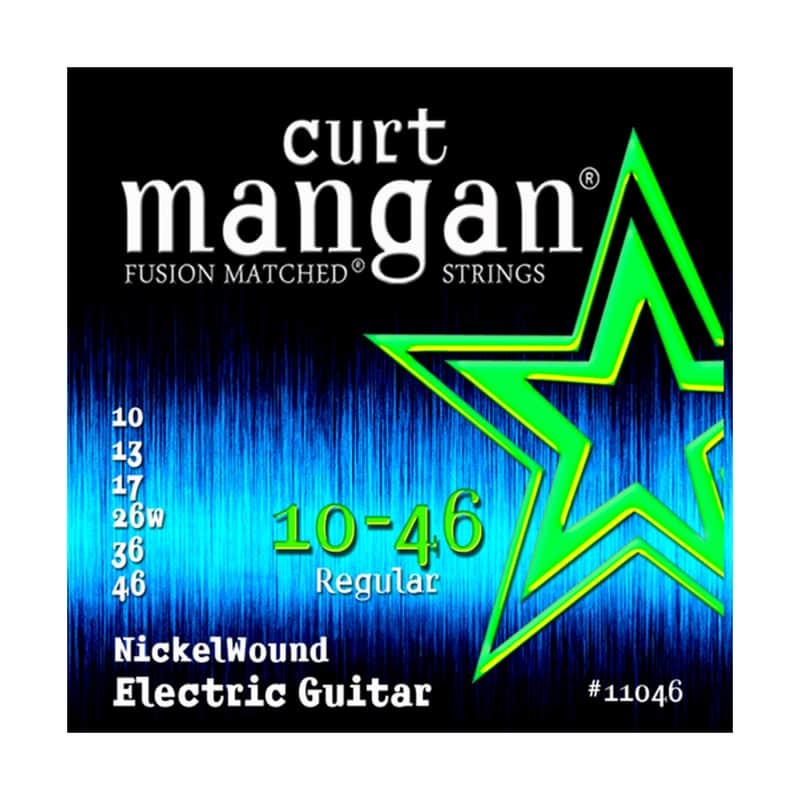 Curt Mangan 11046 Fusion Matched Regular Nickel Wound Electric Guitar Strings - (10-46) image 1