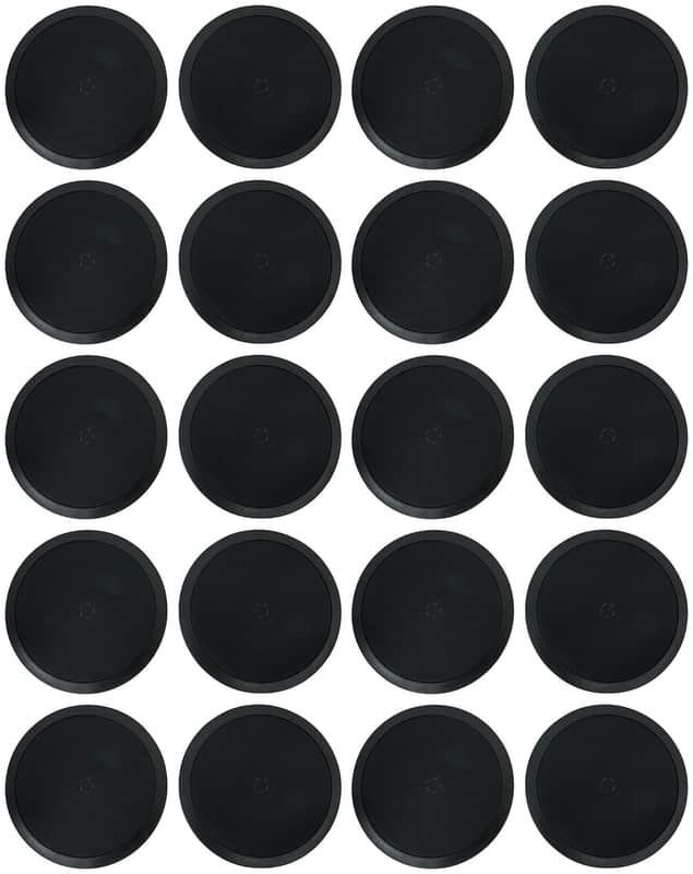 (20) Rockville HC85-16 Black 8" 700 Watt In-Ceiling Home Theater Speakers 16 Ohm image 1