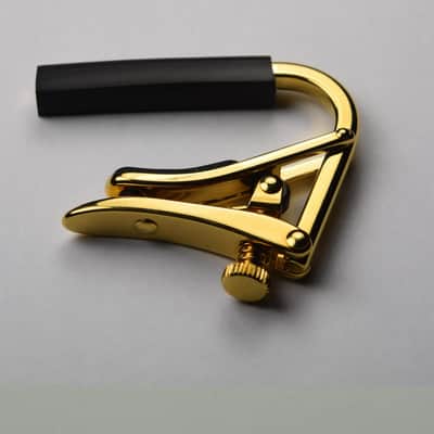 Shubb Capo Royale C1g – Gold Finish for Steel-String Guitar image 3