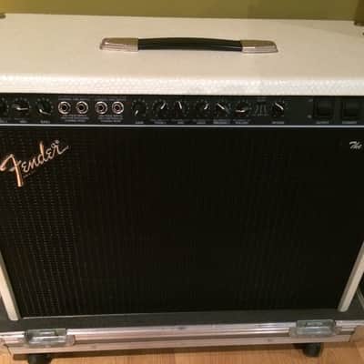 Fender The Twin Reverb 1988 - White Snake Skin Tolex image 5