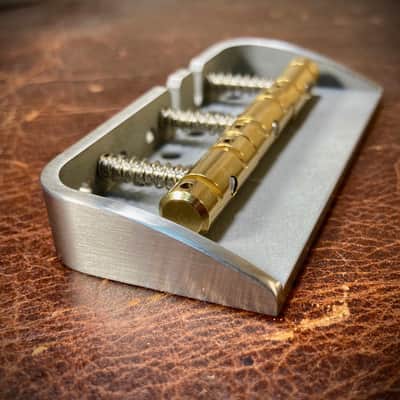 Van Dyke-Harms Left-Hand Telecaster B/G Bender Half-Bridge and Compensated Saddle Set 2024 - Stainless Steel image 1