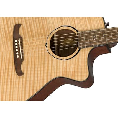 Fender FA-345CE Auditorium Acoustic Electric Guitar -Walnut Fingerboard, Natural image 8