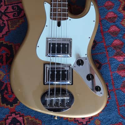 Lakland Joe Osborn # 01 Signature Bass Shoreline Gold w/ OHSC & Frank Hammond Pickups - Jeff Beck Carved His Name On Back!!! image 5