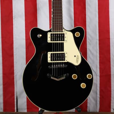 Gretsch G2655 Streamliner Center Block Jr. Double-Cut with V-Stoptail - Black image 1