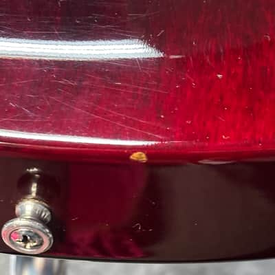 1991 Gibson Les Paul Studio with Ebony Fretboard 1990 - 1995 - Wine Red image 17