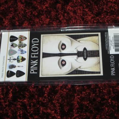 new in package (old stock) A+ Perri's Leather Ltd. / Perri's 12 Pack Of Pink Floyd Guitar Picks - Med Gauge - Celluloid Plastic, 351 shape - but slightly curved (LP12-PF1) LP12PF1 image 18
