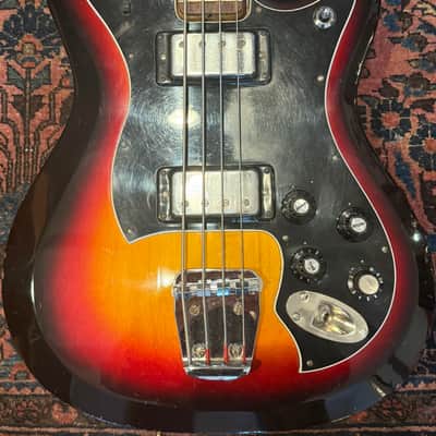Hagstrom H II BN/F400N ca. 1973 - sunburst image 2