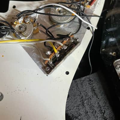 Squier Vintage Modified 70s Loaded Stratocaster Body with Fender Block/Trem and Pickups image 6