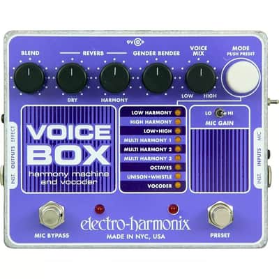 Electro-Harmonix Voice Box Harmony Machine & Vocoder – Elevate Your Vocals image 2