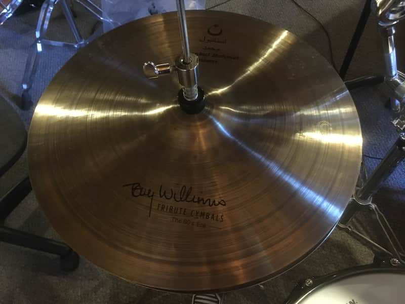 Istanbul Mehmet 14" Tony Williams Tribute Hi-Hat Cymbals (Pair) image 1