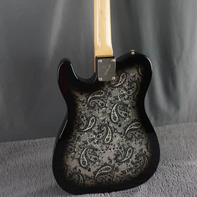 2025 Fender MIJ Black Paisley Telecaster – Maple Neck – Limited Edition image 3
