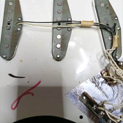 Fender Stratocaster 100% Original 3-Bolt Neck, Rosewood Fretboard 1971 - 1977 - Black imagen 7