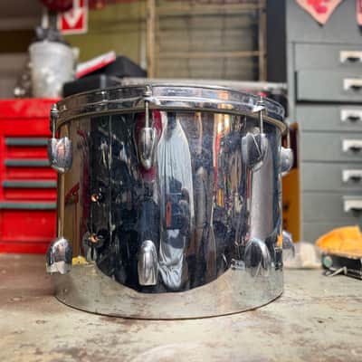 1970s Gretsch 10x14 Snare Shell Project in Chrome image 2