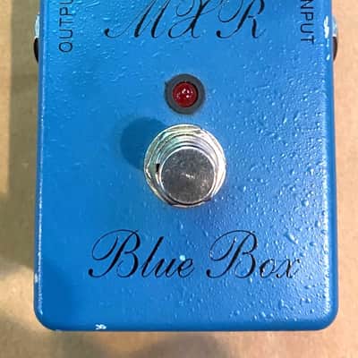 MXR Blue Box スクリプトロゴ MXR M103 Script Blue Box Reissue | Reverb