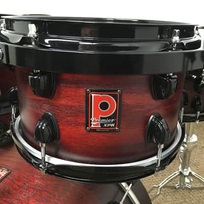 Premier Drums XPK Series 7 Piece Shell Pack Kit/Cherry Burst Finish/FAST FIVE image 9