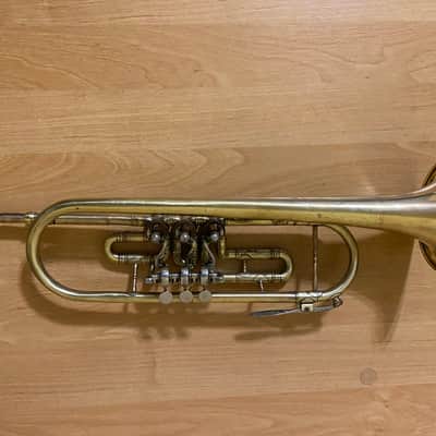 Soviet Trumpet USSR 1969 Brass Musical Wind Instrument Vintage and Rare image 4