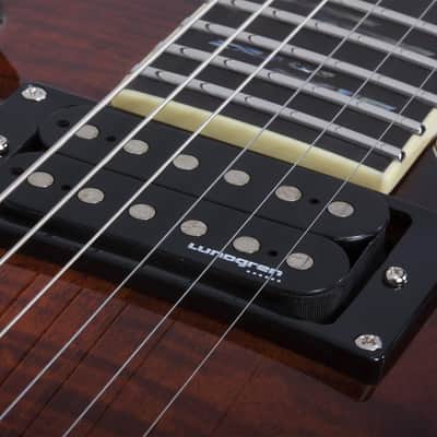Schecter Solo-II Supreme Cat's Eye Black Burst image 10