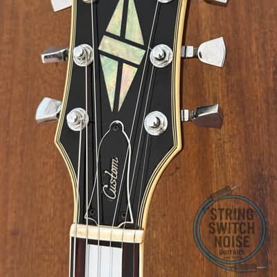 Greco Les Paul Custom Guitar, Black, Made in Japan, 1976, EG480B image 9