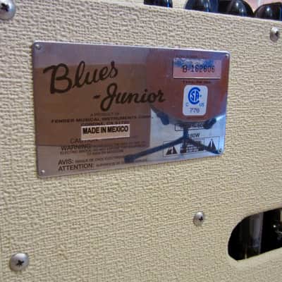Fender Blues Jr 2000s - White Tolex image 3