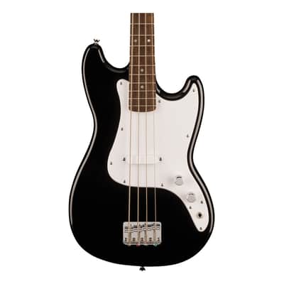 Used Squier Sonic Bronco Bass - Black w/ Laurel FB image 1