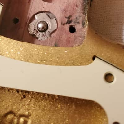 American Standard Fender Stratocaster Custom Relic Gold Sparkle image 25