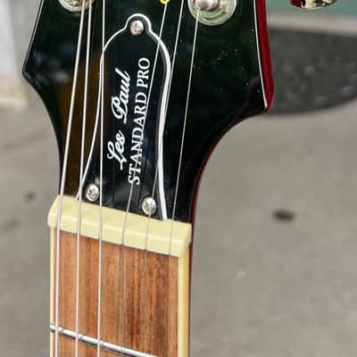 2018 Epiphone Les Paul Standard Pro Cherry Sunburst, PRO SETUP/SERVICED w/Case~*SALE*~SEE VIDEO image 6