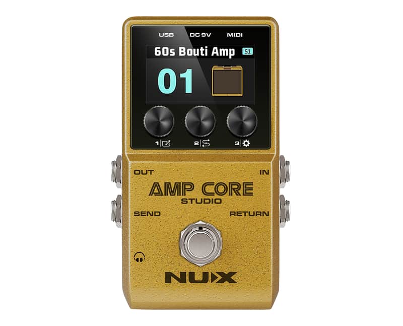 NUX Amp Core Studio Amp Modeling Pedal image 1