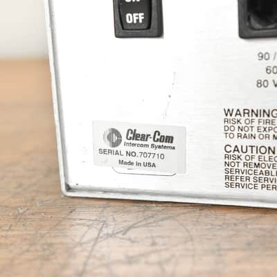 Clear-Com MS-440 4-Channel Intercom Main Station CG0045X image 9