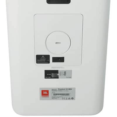 JBL CONTROL 31-WH 70v Commercial Indoor/Outdoor 10" Wall Mount Speaker White image 8