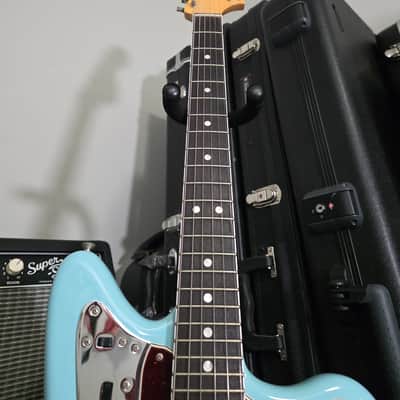 Fender American Original '60s Jaguar with Rosewood Fretboard 2018 - 2022 - Daphne Blue image 5