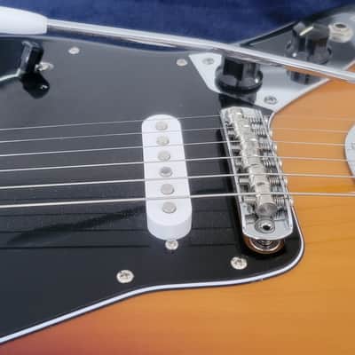2024 Fender Squier Affinity Jaguar Upgraded mini humbucker cts pots mustang pickup surf guitar image 6