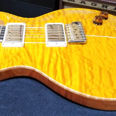 2020 PRS Santana Retro Wood Library Quilted Maple Top with Brazilian Fretboard & Rosewood Neck, Excellent Condition with OHSC & Paperwork! image 14