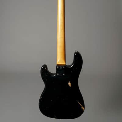 Custom MJT / Nate Mendel Precision Bass - Black Nitro image 8