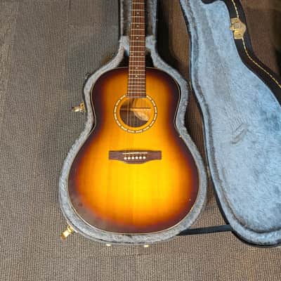 Simon & Patrick Songsmith Folk Acoustic Guitar w/Case - Sunburst (Used) image 11
