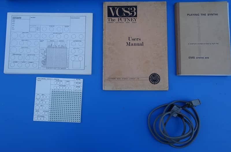 EMS VCS3 1969 + Crickewood DK2 + documents , fully serviced, many mods image 1