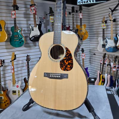 Larrivee OM-10 Indian Rosewood Acoustic Guitar - Natural w/OHSC & PLEK*D #010 image 4