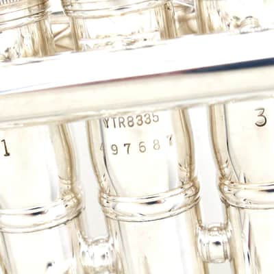 YAMAHA Trumpet YTR-8335S Custom Xeno Silver-Plated Finish [497687] (07/27) image 2