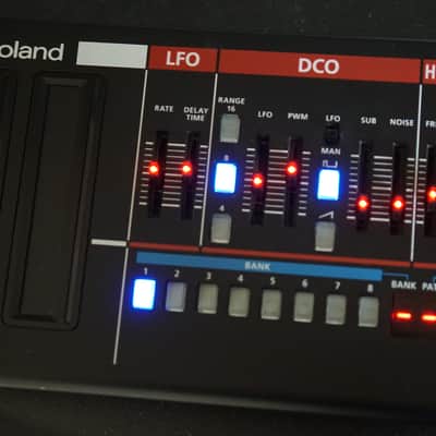 Roland JU-06 Boutique Series Digital Synthesizer Sound Module 2015 - Present - Black image 8