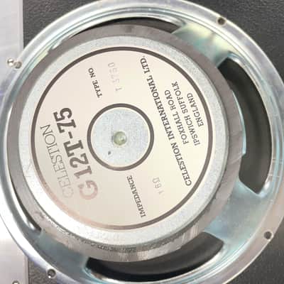 Celestion T3760 G12T-75 12" 75-Watt 16 Ohm Jubilee Cab Speaker 1987 - Silver image 6