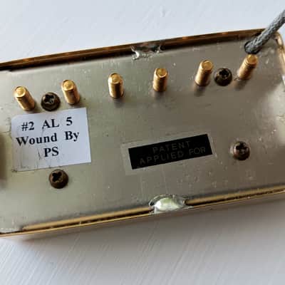 Gibson Burstbucker Pro Gold Finish - Bridge Humbucker PAF Style #2 AL 5 Alnico 5 (Early 2000s) Clean - Wound by PS image 5