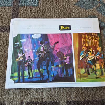 Vintage 1966-1967 Fender Musical Instruments Full-Line Catalog! Rare, Original Case Candy, Paperwork! image 21